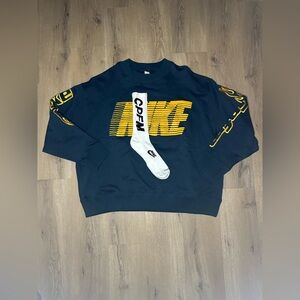 Nike x Cactus Plant Flea Market Socks Fleece ‘Dark Green’ Crewneck Sweatshirt